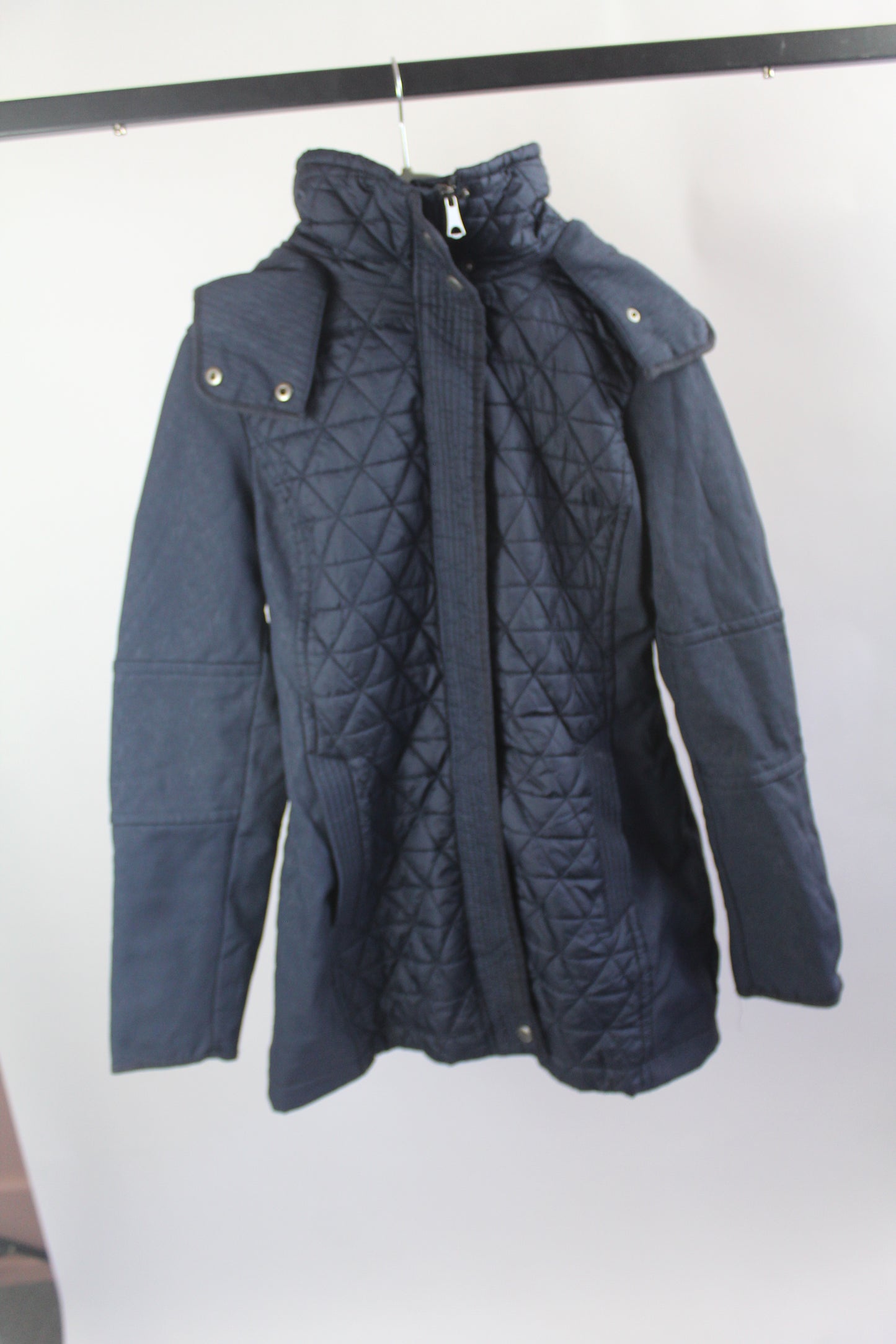 Women's Blue Puffer Jacket Marc Jacobs Size Medium