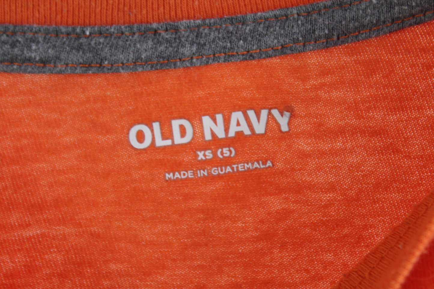 Boys Old Navy Orange T-Shirt Size XS