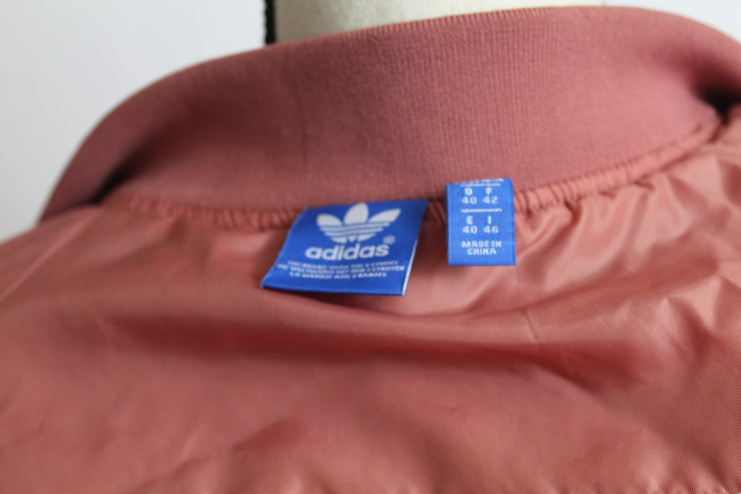 Women’s Adidas Originals Pink Bomber Jacket – Size M