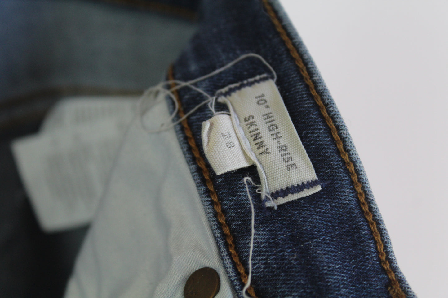 MADEWELL High Rise Skinny Jeans Women's Size 28 - Stretch Fabric