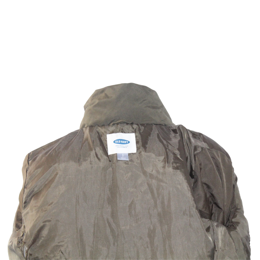 Old Navy Cozy Green Puffer Jacket