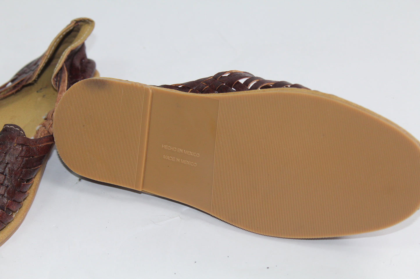 Women's Brown Leather Sandals Size 7