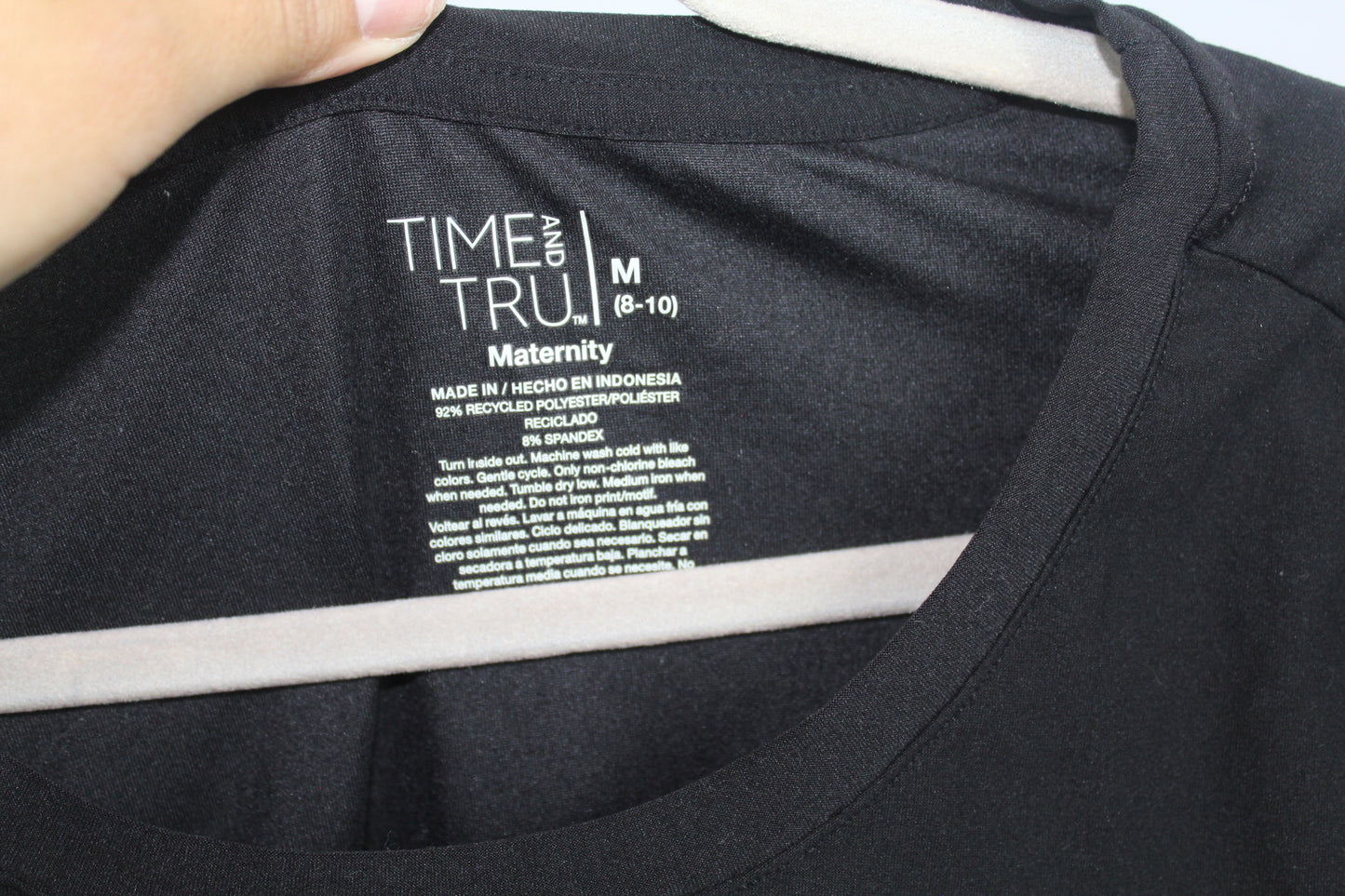 Women's Maternity Wear Cheetah Patterned T-Shirt Size Medium