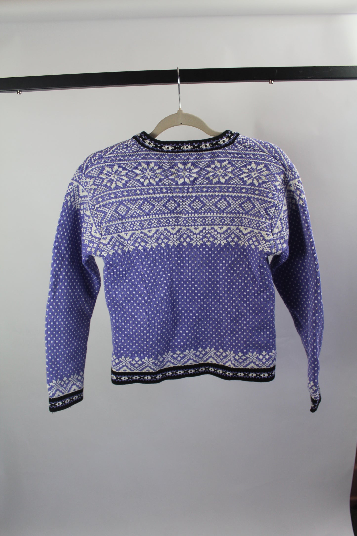 Women's Vintage LL Bean Blue Sweater Size Small