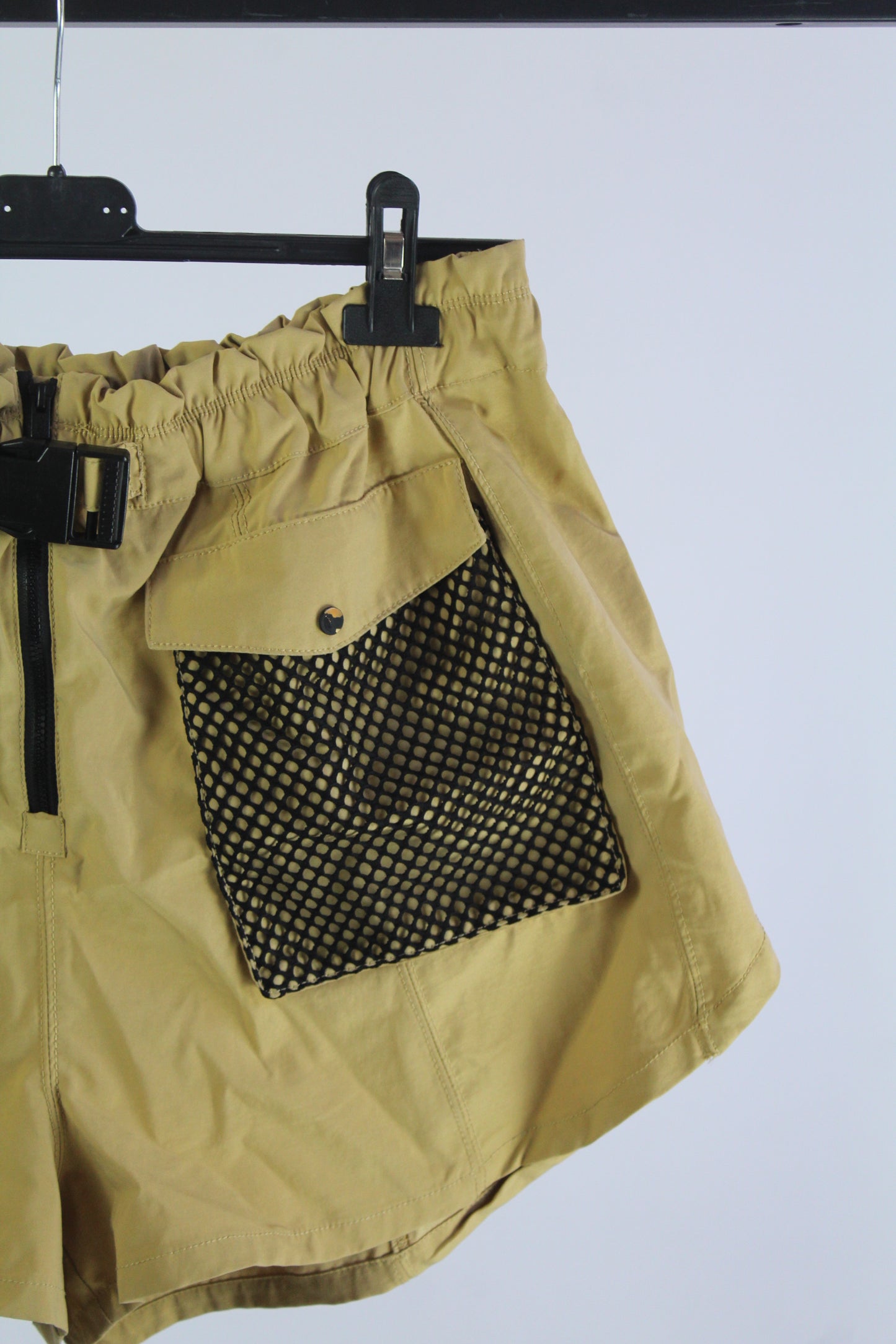 Free People Movement Tan Athletic Shorts w/Pockets Women's Size Medium