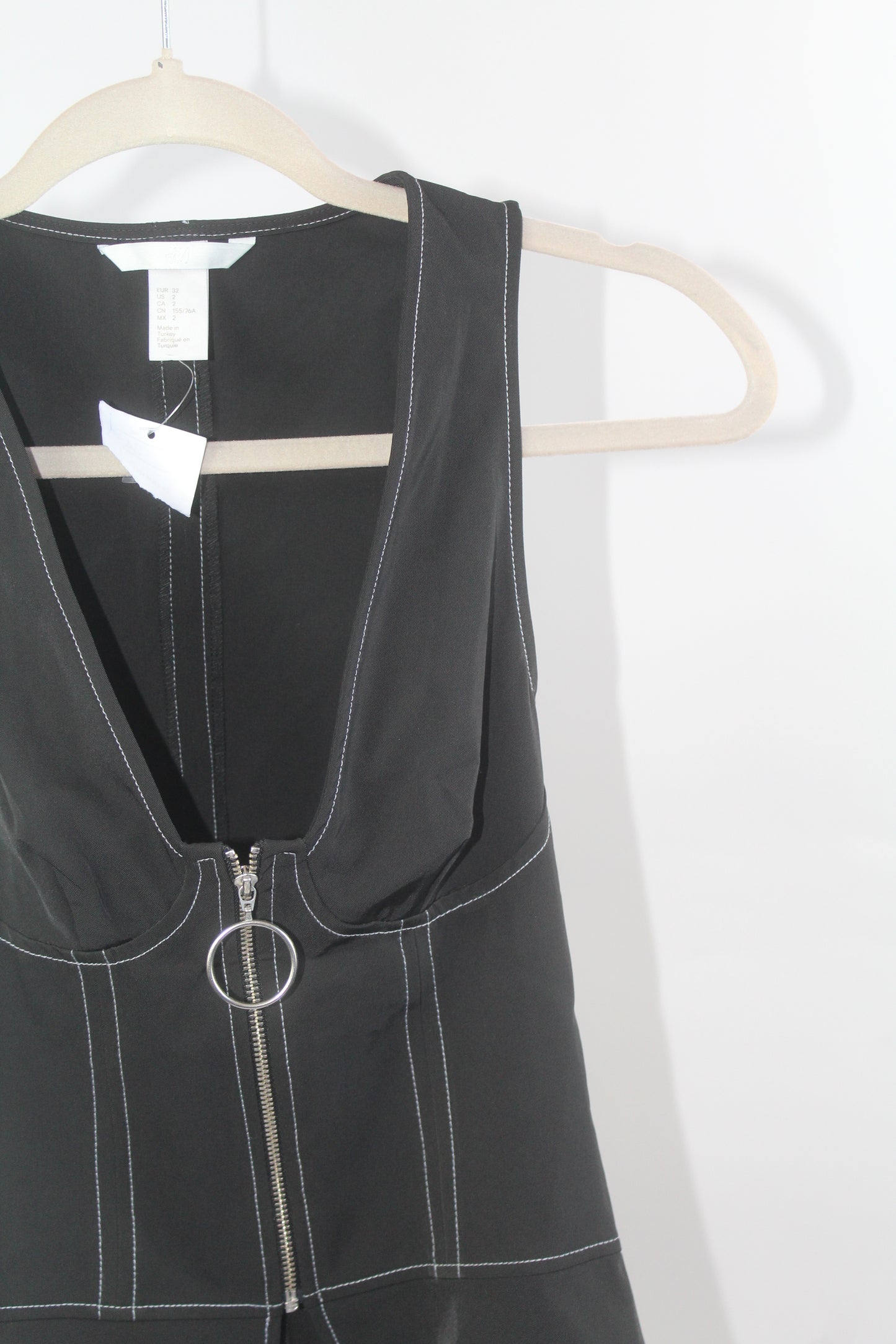 H&M Black Open Chest Top – Sizes Vary