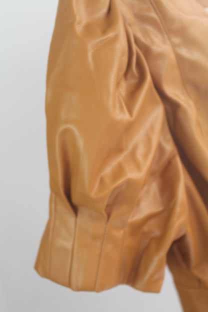 Women's DKNY NWT Pleather Midi Dress Size 12
