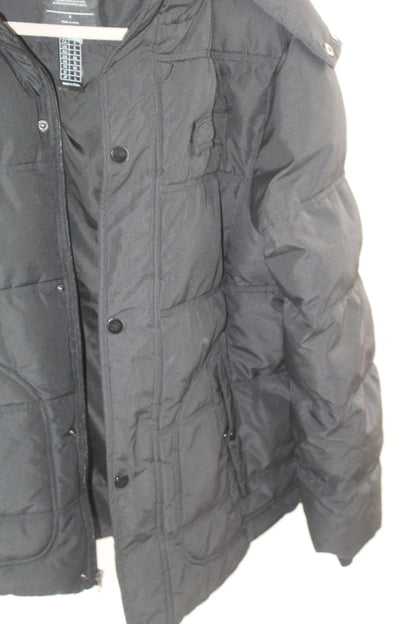 Women's Black Puffer Jacket Size Small Brand Wantdo