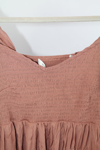 Women's Mustard Seed Skort Dress Salmon Pink Size Medium