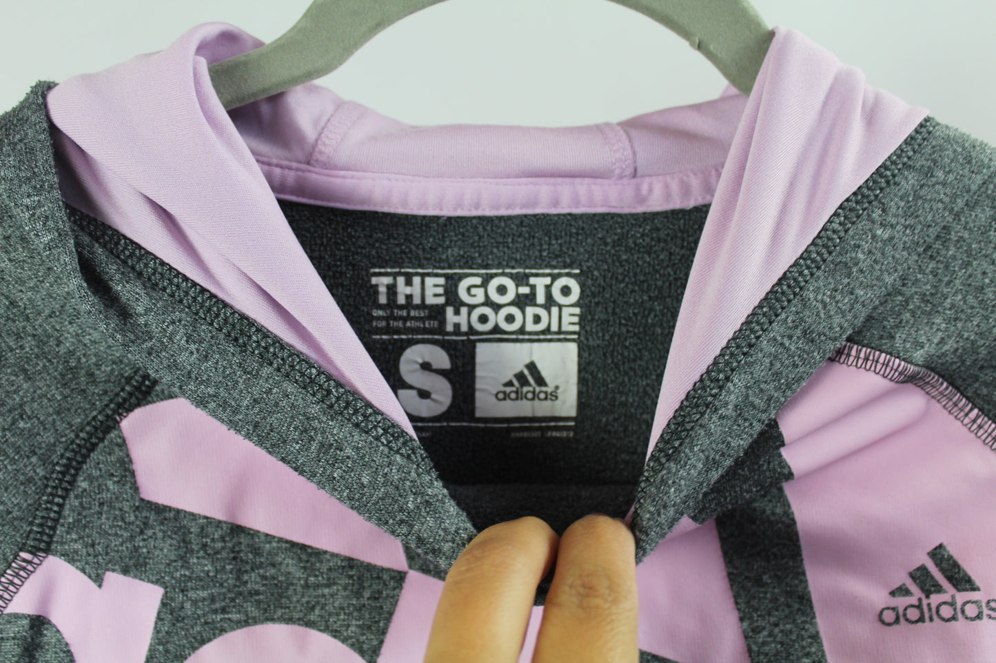 Adidas Grey Women's Hoodie Size Small