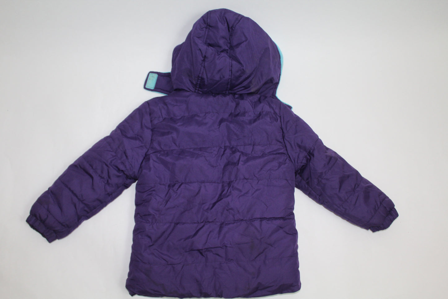 Girls Pink Platinum Turquoise Fleece Jacket – Size 4