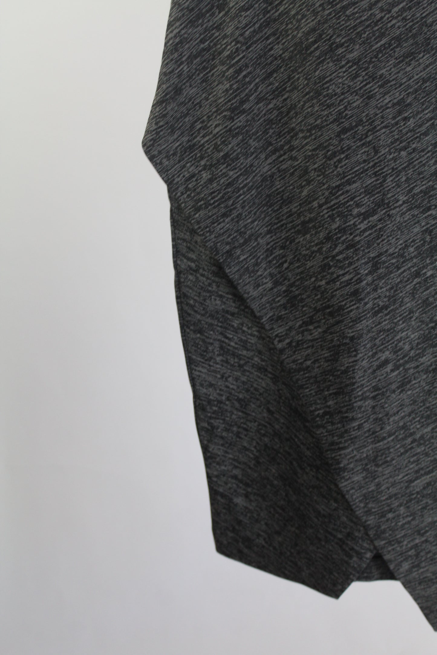 H&M Stretch Grey Pencil Skirt w/Open Slit Women's Size Small