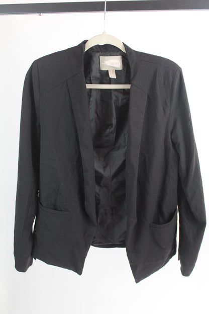 Women's Forever 21 Black/White Blazer Size Medium