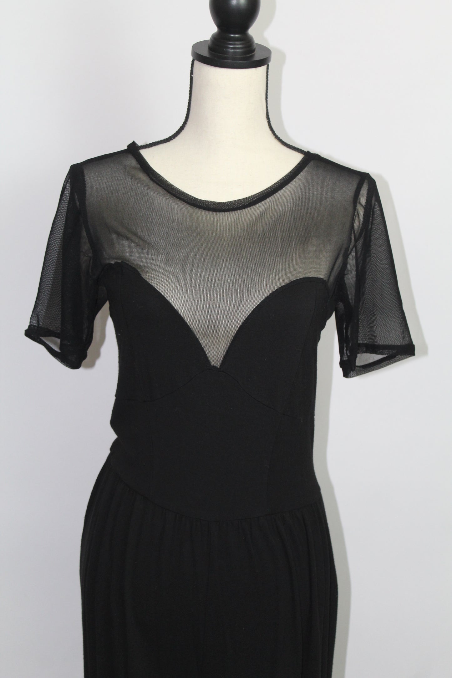 Women’s JNY Jones New York Black Wool Coat Vintage – Size Large