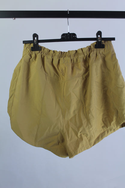 Free People Movement Tan Athletic Shorts w/Pockets Women's Size Medium