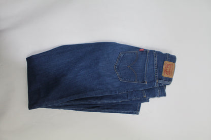 Women’s Dark Wash Slim Fit Levi's Stretch Jeans – Size 27