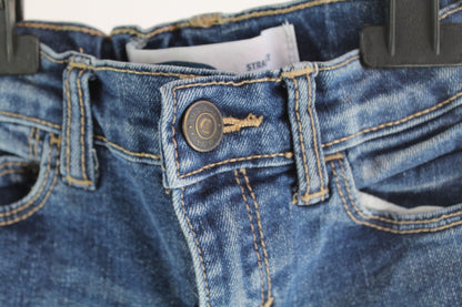 Boys Gerry Double Sided Blue/Grey Zip-Up Jacket Size 5