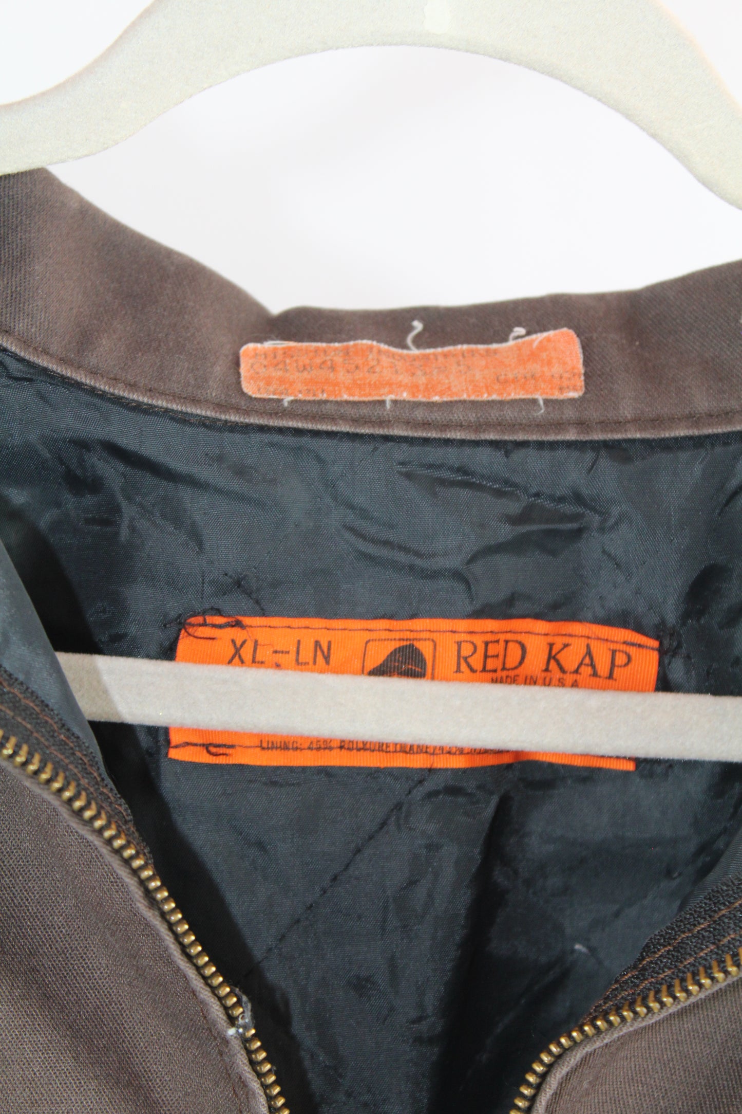 Men's Brown Utility Jacket Size XL