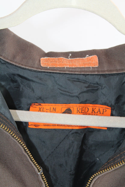 Men's Brown Utility Jacket Size XL