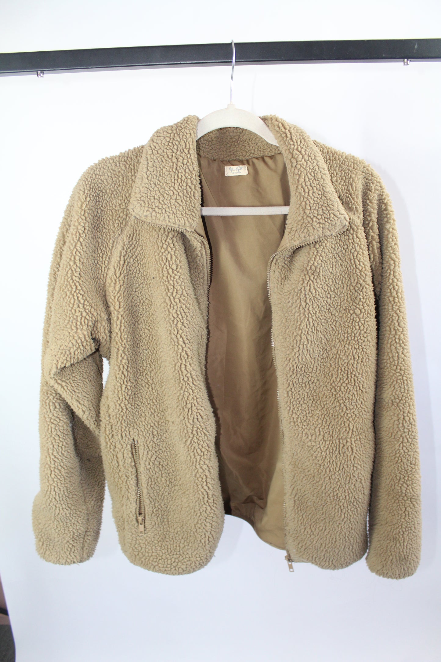 Women's Brown Teddy Jacket Coat John Galt One Size (S-L)