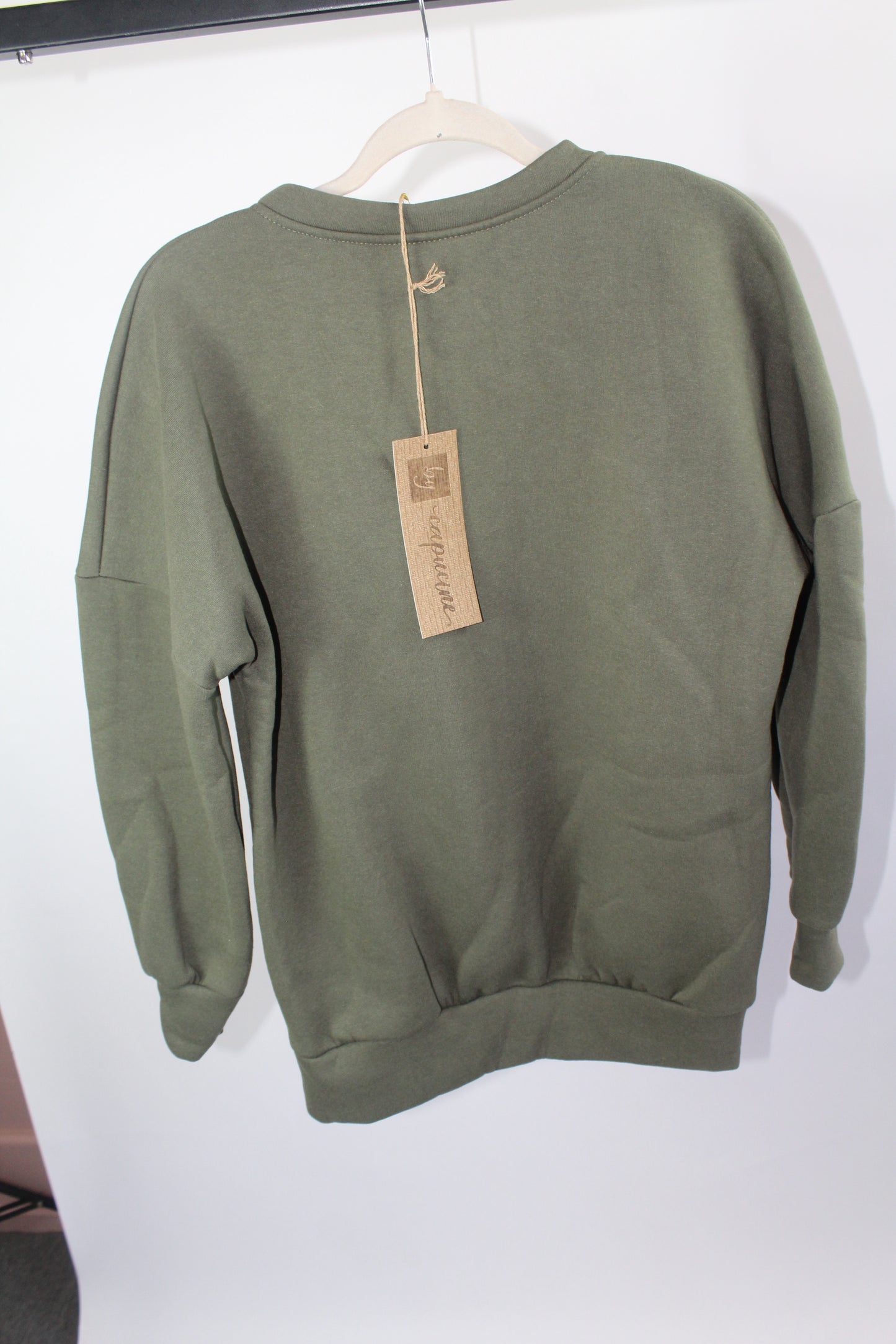 Women's Olive Green Sweater NWT One Size