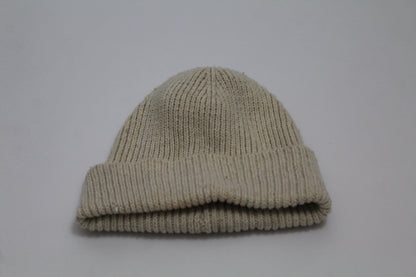 Old Navy Cream Ribbed Knit Beanie – One Size