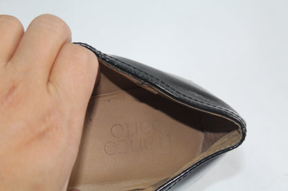 Women's Black Franco Sarto Loafers Size 7