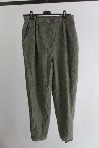 Vintage Women's Jones New York Country Plaid Trousers  Size 14