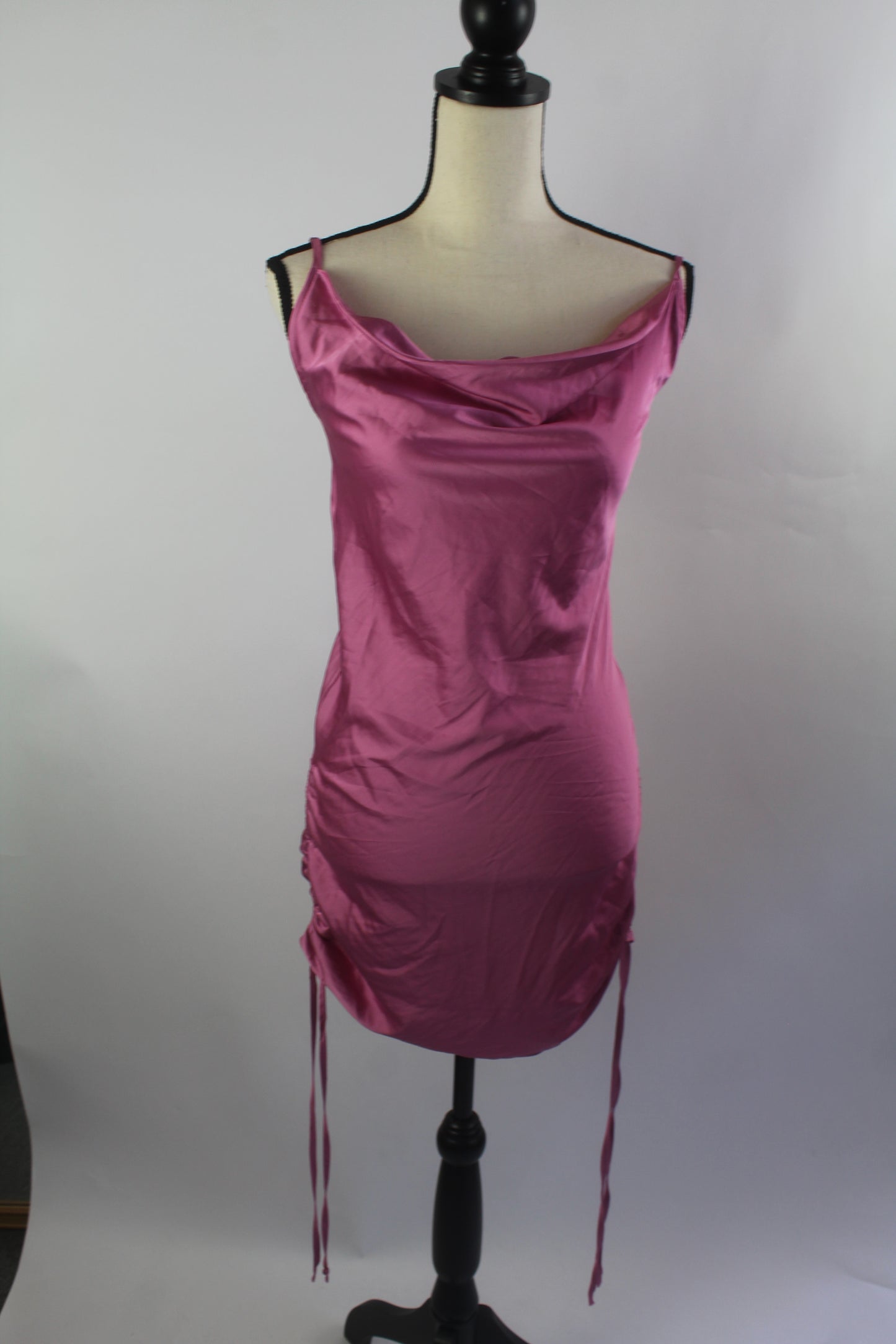 Silk Pink Kendall & Kylie Women's Mini Dress Size Small