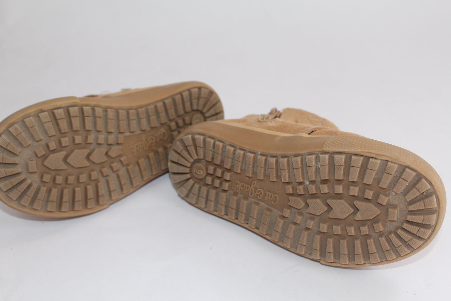 Boys Cat & Jack Tan High Top Sneakers U.S. Size 9