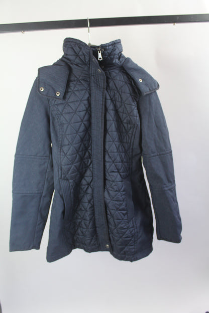 Women's Blue Puffer Jacket Marc Jacobs Size Medium