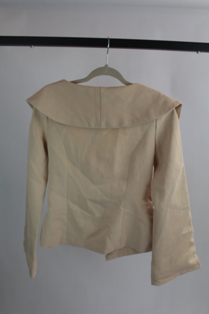 Women's Missguided Tan Blazer Size 0 - NWT
