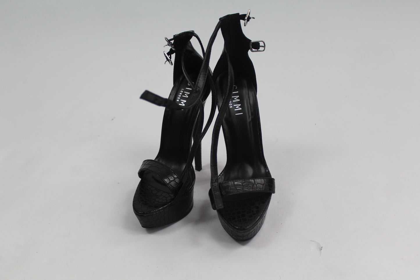 Women's Black Simmi London Heels Size 4 US 8.5