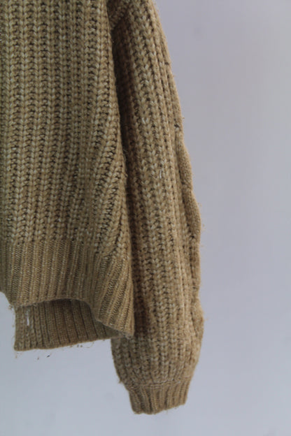 Women's A New Day Brown Knit Cardigan Size Small