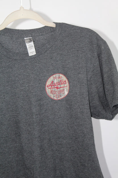 Men's Austin Texas Gray Top Size Small