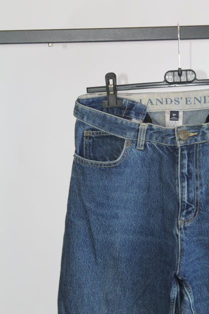 Vintage Women's Land's End Denim Pants Size 6
