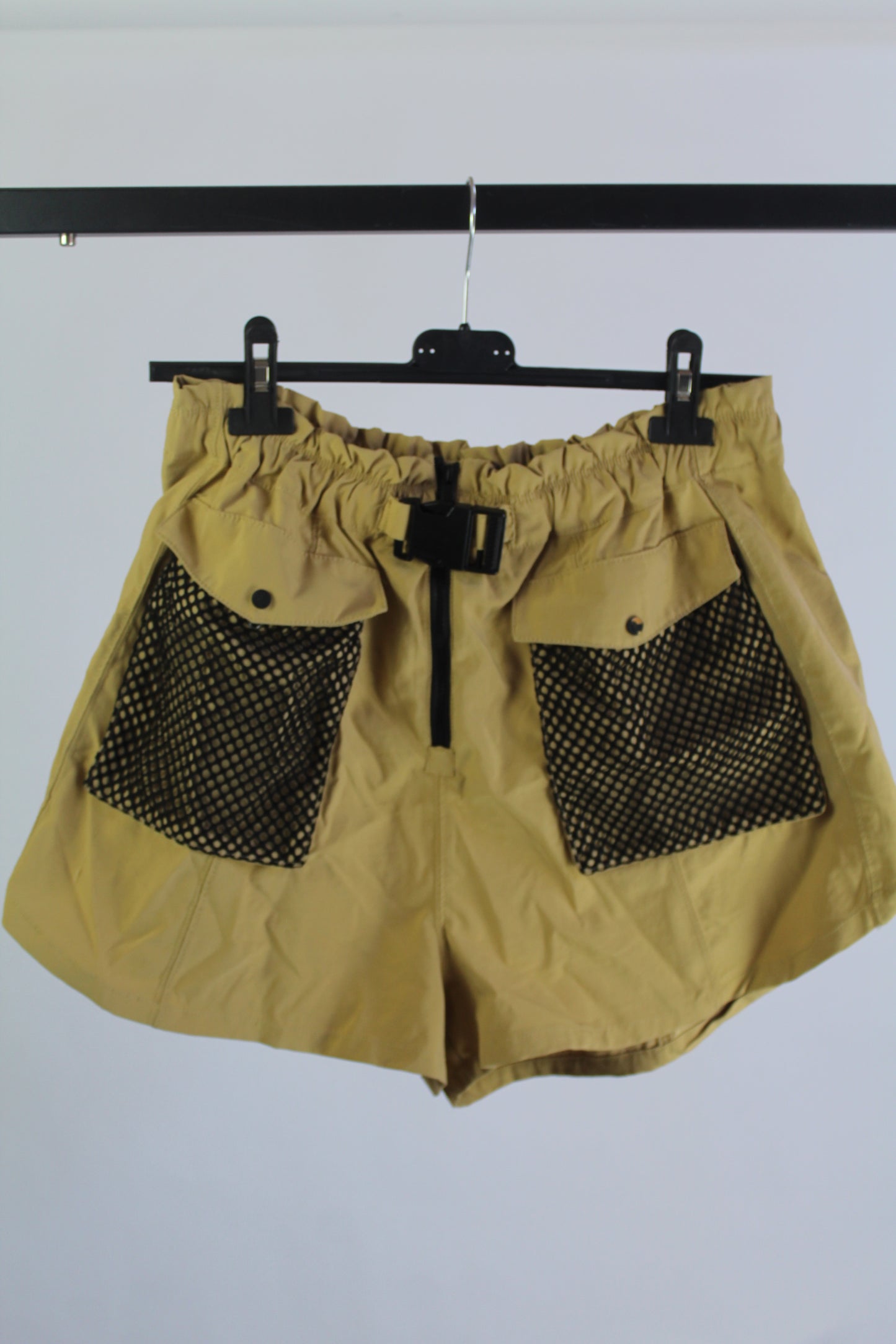 Free People Movement Tan Athletic Shorts w/Pockets Women's Size Medium