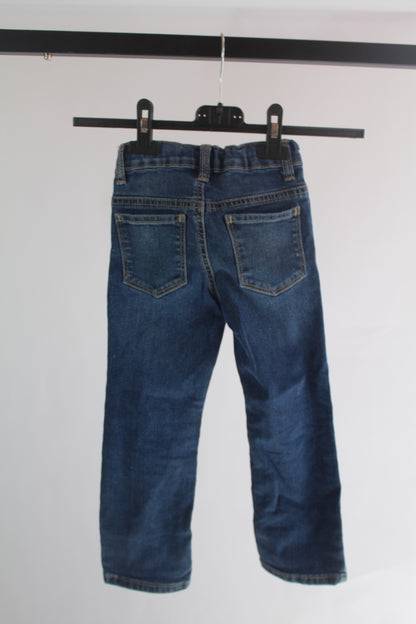 Boys Gerry Double Sided Blue/Grey Zip-Up Jacket Size 5