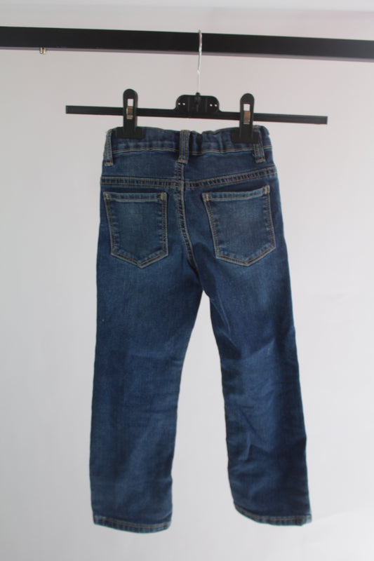 Boys Gerry Double Sided Blue/Grey Zip-Up Jacket Size 5