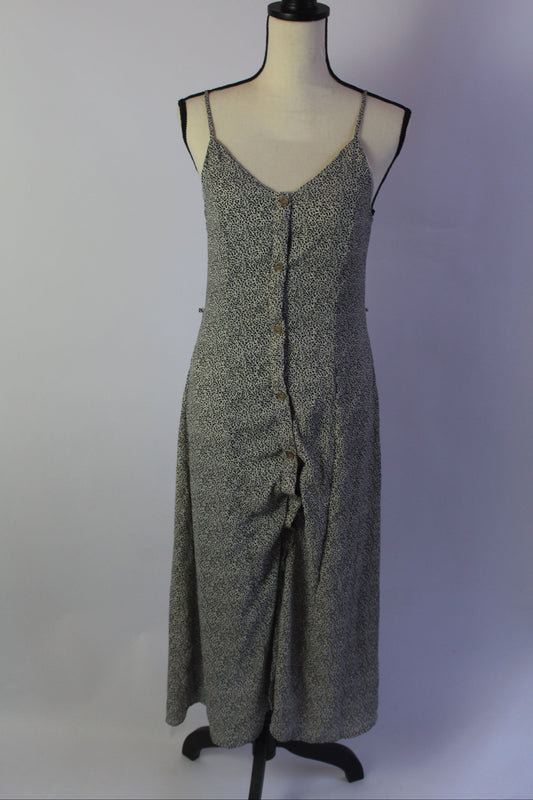 Sienna Sky Black and White Maxi Dress Medium