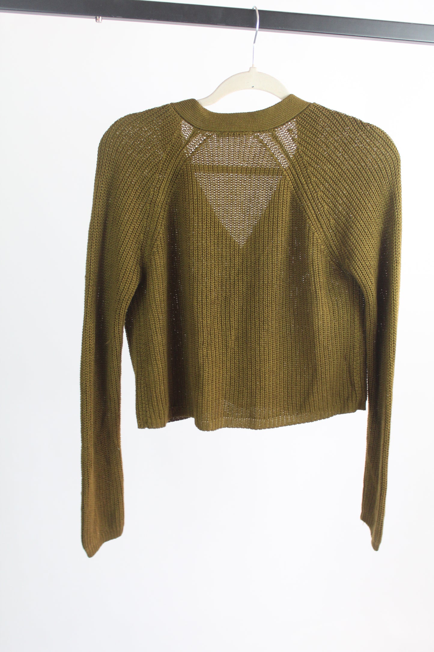 Women's Green Cardigan Size Medium