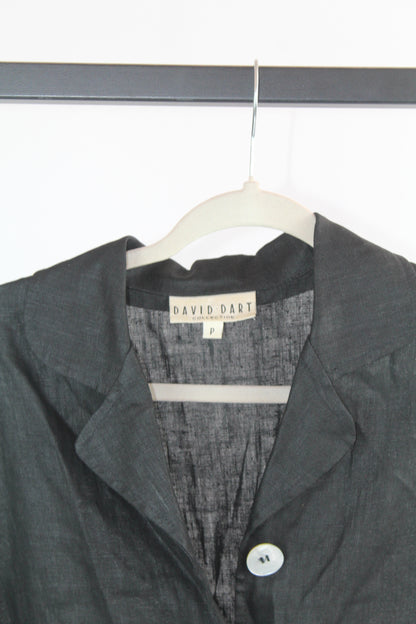 Women's Vintage David Bart Petite Black Long Sleeve