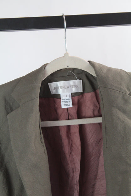 Women's Vintage Jones New York Blazer Size 4