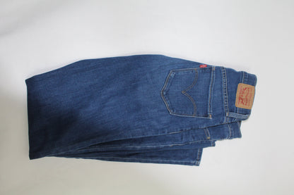 Women’s Dark Wash Slim Fit Levi's Stretch Jeans – Size 27