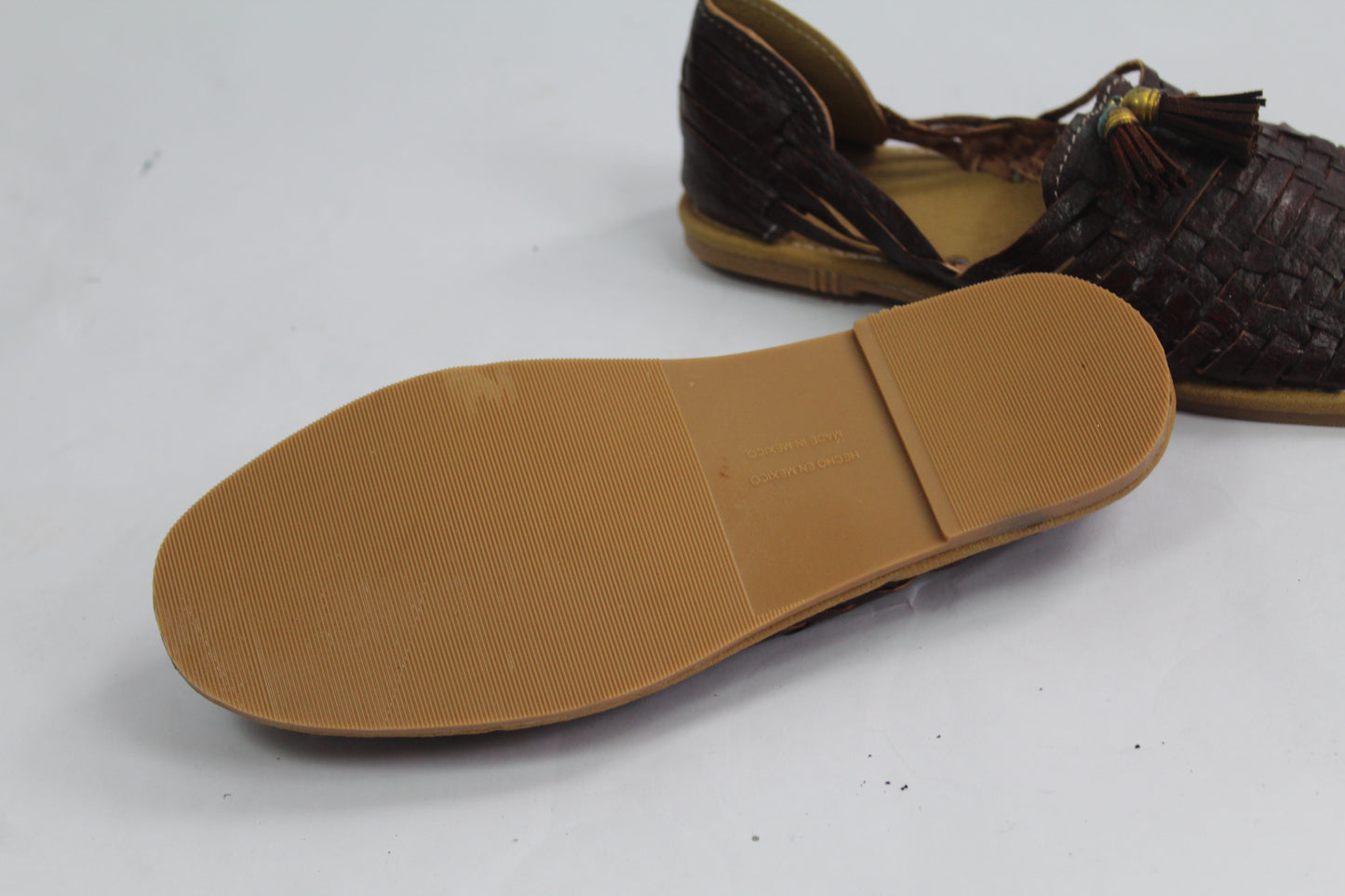 Women's Brown Leather Sandals Size 7