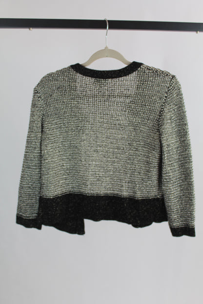 Apt 9 Black and White Cardigan Size Medium