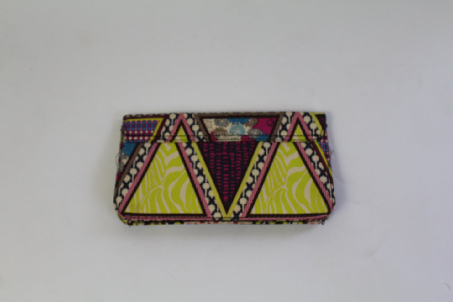 HM Yellow Patterned Clutch