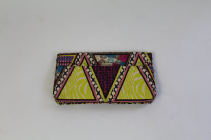 HM Yellow Patterned Clutch