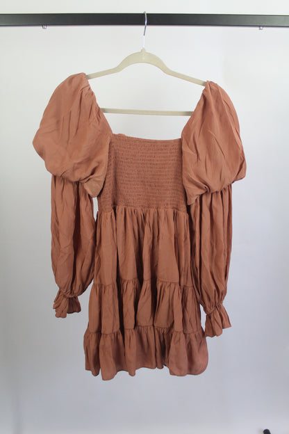 Women's Mustard Seed Skort Dress Salmon Pink Size Medium