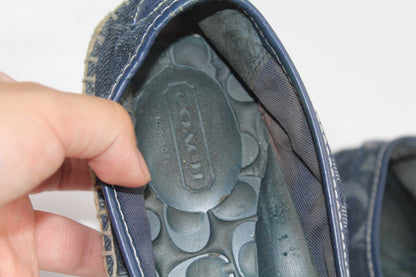 Women's Blue Coach Shoes Size 7
